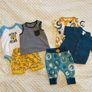 Cat & Jack matching sets. Size 0-3month and 3-6month.